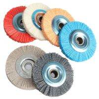 【CW】☃  1pc 100x16mm 4 Inch Abrasive Grit120-600 Polymer-abrasive Wire Round Polishing deburring