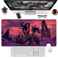 แผ่นรองเมาส์ขนาดใหญ่ Gamer 60X30เซนติเมตรวิสัยทัศน์ของ NZoth แป้นพิมพ์เล่นเกม M Ousepad แกรนด์ลื่นยางคอมพิวเตอร์สำนักงานแล็ปท็อปโต๊ะเสื่อ