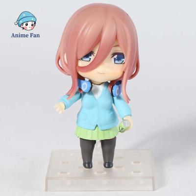 ANIME FAN ของขวัญเด็ก ของเล่นสร้างสรรค์ รูปปั้น แก่นสาร Gotoubun ไม่มี Hanayome เพชรประดับ Nakano Miku แก่นสาร ของตกแต่ง ของเล่นตุ๊กตา ของเล่นโมเดลฟิกเกอร์ เครื่องประดับตั้งโต๊ะ รูปการกระทำ Nakano Miku