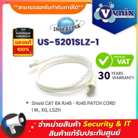 US-5201SLZ-1 Link Patch Cord Shield CAT 6A RJ45 - RJ45 1M. White By Vnix Group