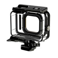 ¤❒❏ For Gopro 9 10 11 12 Accessories Case Waterproof Housing Diving 45M Protective Protector Mount Shell For Go pro Hero 9 10 Black