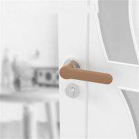 【cw】 2 Pcs Door Handle Protection Cover Child Safety Anti collision Accessories