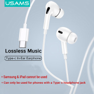 USAMS Type-C In-ear Earphones With Build thumbnail
