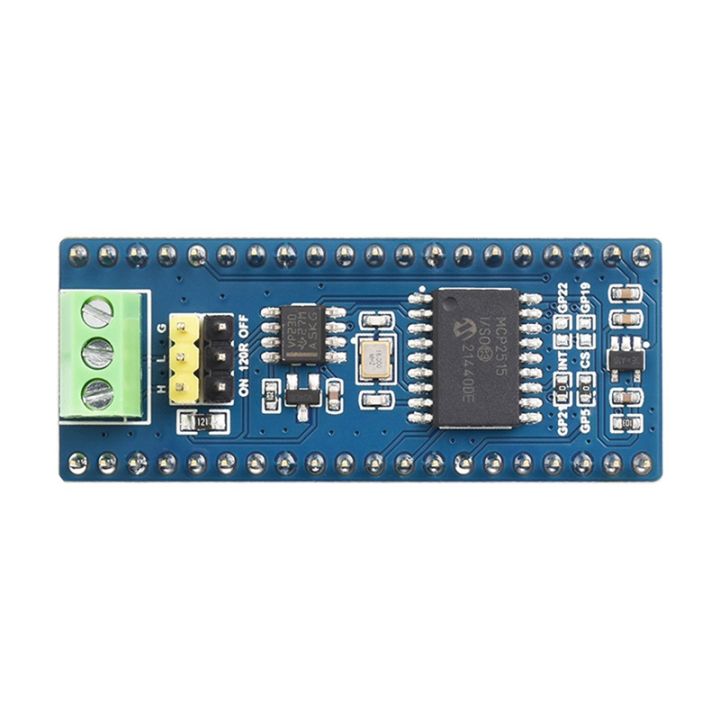 waveshare-pico-can-expansion-board-for-raspberry-pi-pico-series-spi-interface-long-distance-communication-expansion-board-replacement-spare-parts-kits