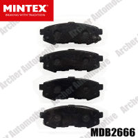 ผ้าเบรก หลัง (brake pad) MAZDA MPV II 2.0Di, 2.3 ปี 1999