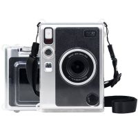 เคสคริสตัลเชลล์ป้องกันพร้อมสายรัดสำหรับ FUJIFILM Instax Mini EVO