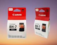 หัวพิมพ์ CANON แพคคู่ BK 2 กล่อง Print Head ดำ BH-7/CA 91 ใช้กับแท็งค์แท้ G-series   ทุกรุ่น ของแท้100% มีกล่องพร้อม Hologram รับประกัน ศุนย์ Canon ทั่วประเทศ