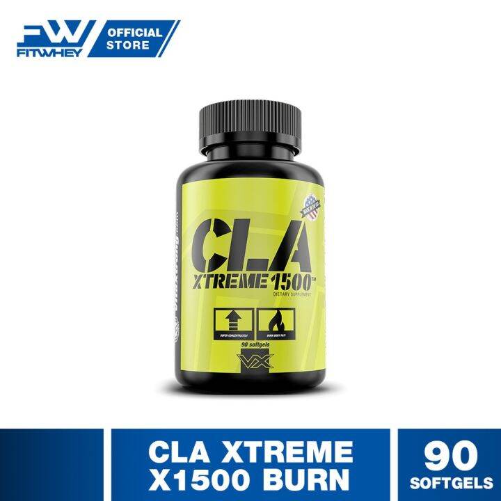 CLA Xtreme Fat Burn 1500mg (Double strength) 90 capsule Lazada