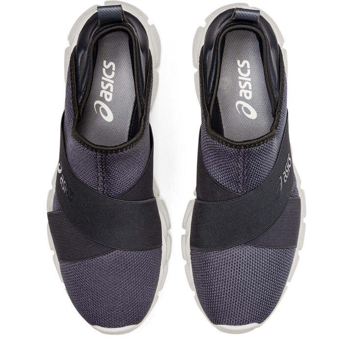 asics-quantum-lyte-slip-on-unisex-sportstyle-รองเท้า-ชายหญิง-รองเท้าผ้าใบ-รองเท้าออกกำลังกาย-ของแท้-carrier-grey-carrier-grey