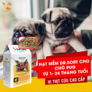 Hạt Mềm Cho Chó Pug Từ 1 Đến 24 Tháng Tuổi Dr. Sort Lamb for Puppy VC Pet