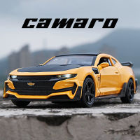 1:32 Scale Chevrolet Camaro รถโลหะผสมรุ่นรถ Diecast Sound Light รถคนรักคอลเลกชันวันเกิดสำหรับเด็กของขวัญโลหะของเล่นเด็ก