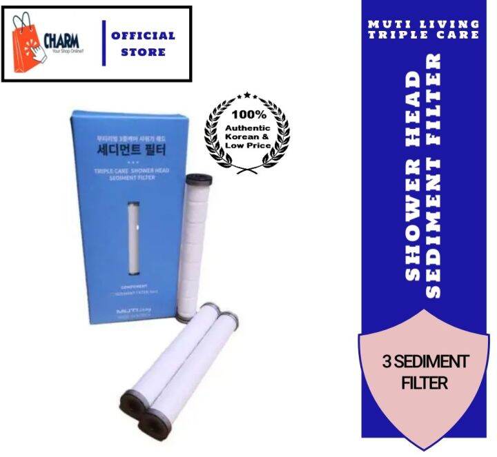 MUTI LIVING TRIPLE CARE SHOWER HEAD SEDIMENT FILTER Lazada PH