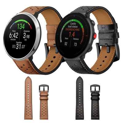 ▪№﹍ Pasek z prawdziwej skóry dla polarnej perspektywy M M2 Smart Watch oddychający pasek na nadgarstek do polarnego zapłonu 2 Unite Grit X Pro Correa