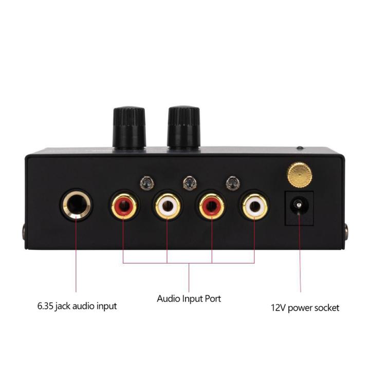 zystar-phono-preamp-เครื่องขยายเสียงเทิร์นเทเบิ้ล-preamp-เสียงต่ำอินพุต-rca-rca-เอาต์พุต-rca-dc-12v-เครื่องเล่นบันทึก-preamplifier-สำหรับเครื่องขยายเสียงคอมพิวเตอร์เครื่องขยายเสียง