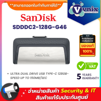 Sandisk SDDDC2-128G-G46 ULTRA DUAL DRIVE USB TYPE-C 128GB-SPEED UP TO 150MB/SEC By Vnix Group