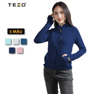 Áo khoác Áo chống nắng nữ 1 lớp cao cấp TEZO 5 màu chất liệu vải PE thumbnail