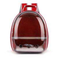 Parrot Carrier Bird Travel Bag Space Capsule Transparent Backpack Breathable 360 degrees Sightseeing