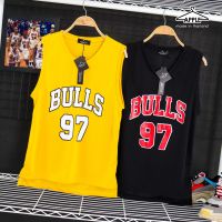 เสื้อกล้ามกีฬา ลาย BULLS-97