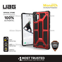 UAG Monarch Series Phone Case for Samsung Galaxy Note 10 Plus with Military Drop Protective Case Cover - Red