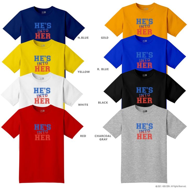 The Official Licensed He's Into Her Shirts | Lazada PH