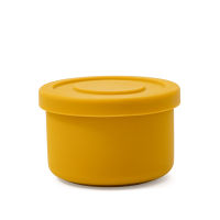 Baby Silicone Feeidng Solid Food Storage Box Kitchen Bento Round Bowl Microwave Heating Dishes Plates Childrens Tableware