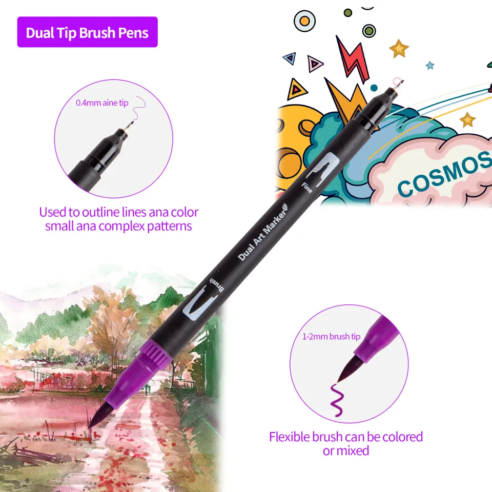 Permanent Marker Pens，for Coloring Art Markers For Kids, Adults