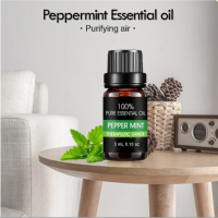 Peppermint Essential Oil 100%  Field Mask Drop น้ำมันหอมระเหย กลิ่นเปปเปอร์มินท์  เพื่อผ่อนคลายความเครียด สบายอารมณ์