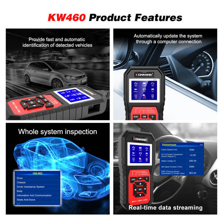 kkmoon-konnwei-kw460ทดสอบรถเปลี่ยนสำหรับ-mercedes-benz-obd-ii-eobd-สแกนเนอร์วินิจฉัยเครื่องมือการตรวจสอบเปลี่ยนสำหรับ-mercedes-benz-ตรวจสอบและซ่อมเครื่องมือ