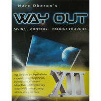 Way Out XII โดย Marc Oberon Gimmick Mentalism Magic Tricks Mentalism นักมายากลทำนาย Soul Paper Board Close Up Magia สนุก