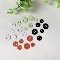 【CW】 Small Button Cute Metal Cutting Dies Stencil forScrapbooking Photo Album Paper Card Decorative Craft Die cuts