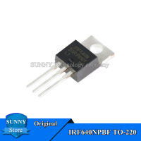 10Pcs Original IRF640NPBF TO-220 IRF640N TO220 18A/200V MOSFET N-ช่องใหม่เดิม