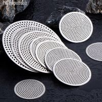 ❒ 304 stainless steel hair filter mesh floor drain net sewer isolation net kitchen bathroom balcony toilet round