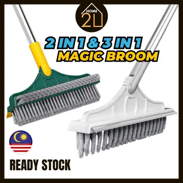 3 In 1 Brush Magic Brush Broom Toilet Brush Floor Brush Pemberus Tandas  Pemberus Lantai Pengosok Penggosok Lantai Berus