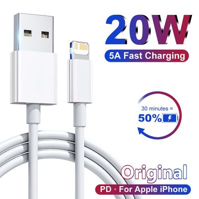 PD 20W USB Fast Charging Cable For Apple iPhone 14 13 12 11 Pro Max Mini Charger Cable For iPad Air Pro X XR XS 8 Accessories