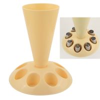 ❏﹍✵ 1 Pc Flower Mouth Implantation Frame Cream Piping Bag Storage Rack Cake Nozzle Cake Decorating Tools Reusable 20x13x17cm