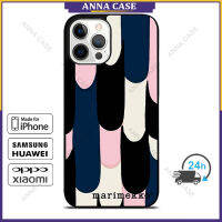 Marimekko 1222 กรณีโทรศัพท์มือถือ iPhone 14 Pro Max / iPhone 13 Pro Max / iPhone 12 Pro Max / Samsung Galaxy Note10 Plus / S22 Ultra ฝาครอบป้องกันการตก