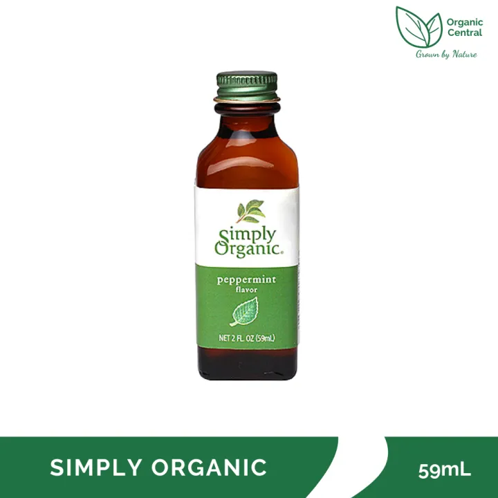 Simply Organic Peppermint Flavor 59mL Lazada PH