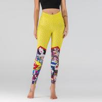 Push Up Sport Leggings Women Fitness Yoga Pants Girl Stretch Dot Cartoon Gym Tights Print Casual Pencil Female Clothing - ขายดีที่สุด tfu336TH