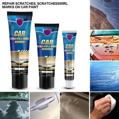 Car Scratch Remover Kit Auto Body Paint Scratches Repair Polishing Wax Swirl Removing Repair Tool Car Care Accessories