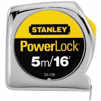 ส่งฟรี ตลับเมตร STANLEY รุ่น PowerLock (5เมตร) เก็บเงินปลายทาง