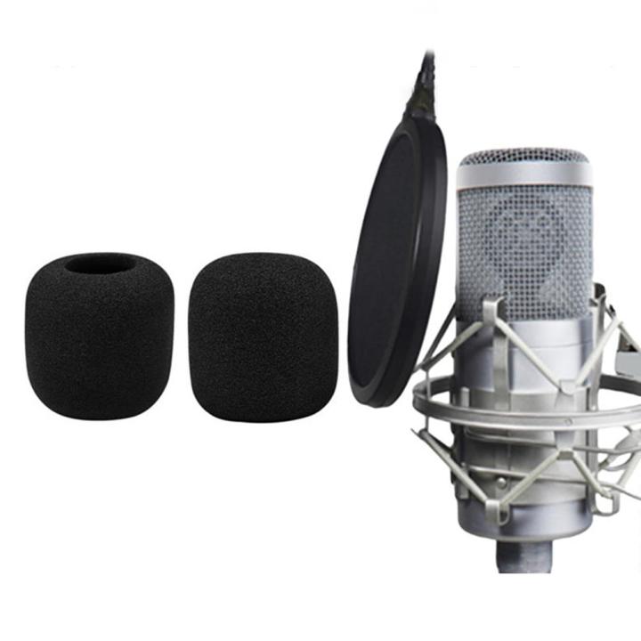 sell-well-dhakamall-audio-technica-at2020ไมโครโฟน-windproof-foam-สำหรับ-audio-technica-atr2500-at2020-at2035ที่2020-2035-2050-mic-กระจก