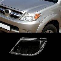 For Toyota Hilux Vigo 2005-2008 Car Headlight Cover Transparent Lampshade Caps Head Light Lamp Shell Accessories