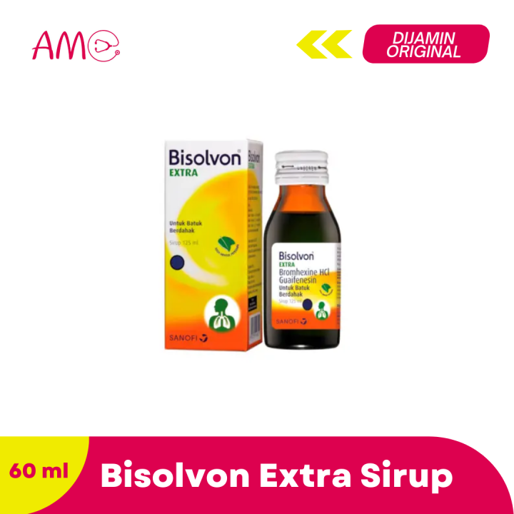 Bisolvon Extra Sirup 60 Ml / Obat Batuk Berdahak | Lazada Indonesia