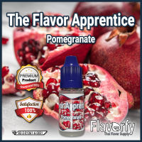 The Flavor Apprentice Pomegranate - ทับทิม - กลิ่นผสมอาหาร - ผ่านการรับรองจาก อย. ประเทศไทย บรรจุและขายโดย Flavorfy กลิ่นผสมอาหารอเนกประสงค์ เหมาะสำหรับ ลูกอม, กัมมี่, น้ำผลไม้, เบเกอรี่, ไอศครีม, ของเหลวอื่่นๆ