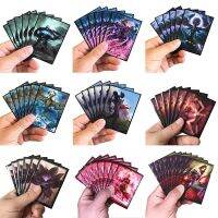 【Study the folder well】 60ชิ้น/ถุงการ์ด TCG แขน MGT Jace แขนเกม Nicol มังกรพระเจ้าป้องกันการ์ดโล่ Dreadhorde ป้องกันแขนสี PKM