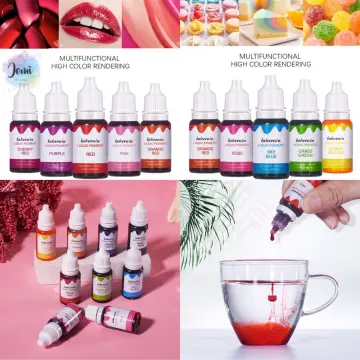 New 10ml Liquid Pigment for Lip Gloss Color Pigment Dyeing