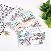 A5/A4 Spiral book coil Notebook To-Do Lined Journal Diary Sketchbook For School Supplies Stationery Note Books Pads