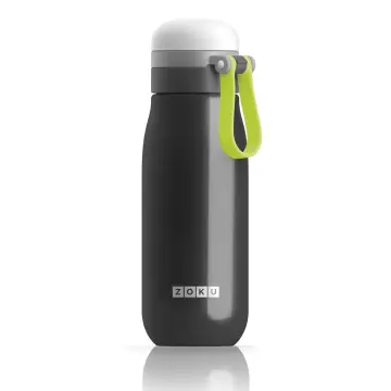 STACEGEELE Insulated Vacuum Water Bottle with Spout Lid & Screw on Top |  Stainless Steel Flask for Kids Leak Proof Lightweight Eco Friendly 18oz /