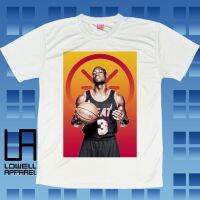 Dwyane Wade NBA T-shirt - Unisex - Sublimation - Dri-fit