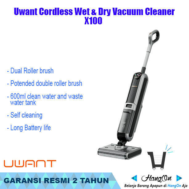 UWANT X100 Wet & Dry Smart Vacuum Cleaner Cordless Self Cleaning X 100
